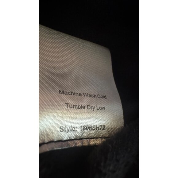 2/$30 NWT Choosy Size 4 Black Faux Leather Shorts Womens - Picture 8 of 16